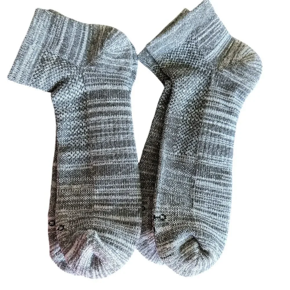 NWOT Tommie Copper Men’s Gray Ankle Compression Socks - 2 Pair - Size Large